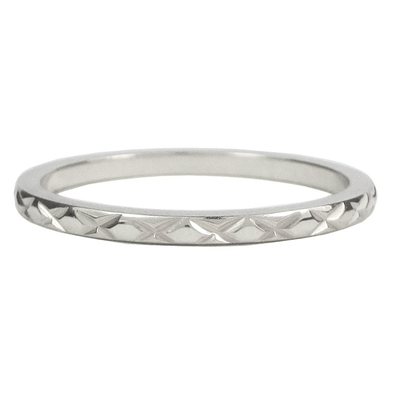 CHARMINS STALEN RING MET ZIGZAG PRINT BAGHEERA